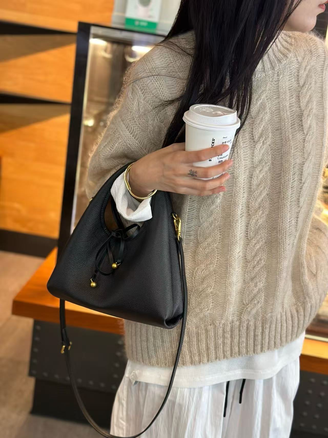 Mini Bow Handbag with Crossbody Strap